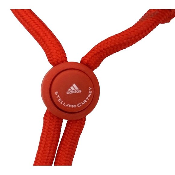 Adidas x Stella McCartney Red Baseball Cap Logo Drawstring Zip Pocket sweatband - Picture 12 of 15